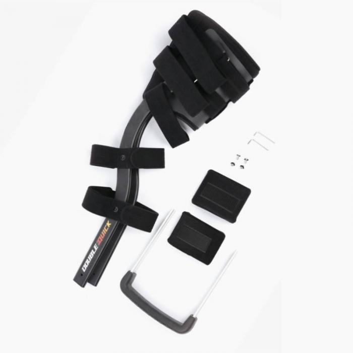 Single leg walking aid for mobility support
