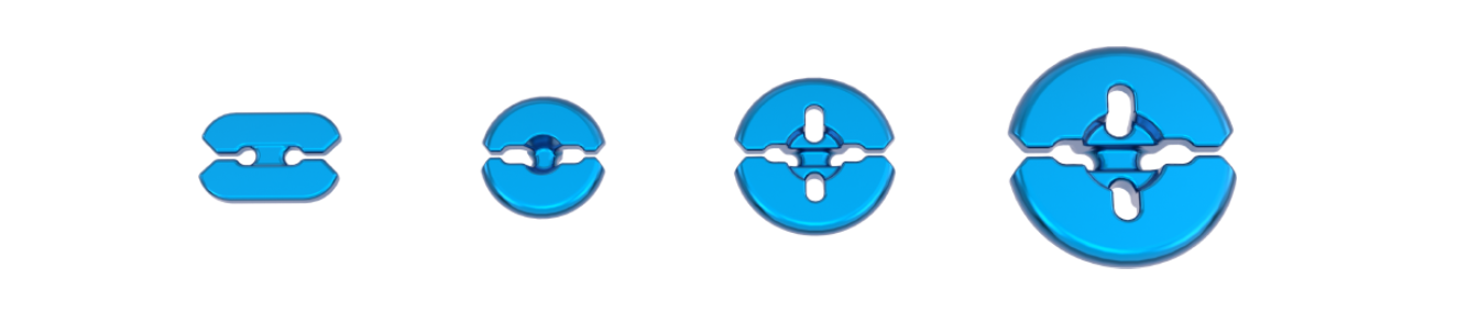 ACL Reconstruction Solution 4 The mini titanium plate with 3.4mm width can pass through the 3.5mm bone tunnel to retain more bone. And 4-holes design makes the loop inserted through the reserved hole intraoperatively to experience the sense of turning loop.