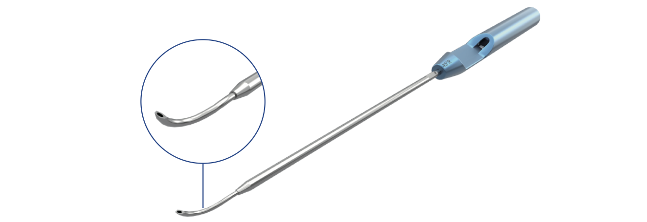 Simple Suture Passer 1 A variety of head angles meet the needs of intraoperative line crossing and improve the efficiency of line crossing
