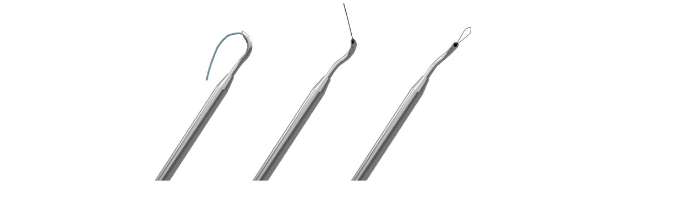 Simple Suture Passer 2 A variety of head angles meet the needs of intraoperative line crossing and improve the efficiency of line crossing